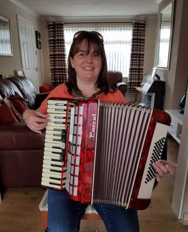 June 2017 the day I lifted an accordion for the 1st time 